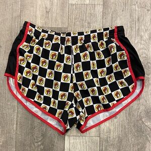 Buc-ee’s Logo Black and Red Athletic Shorts
Size S